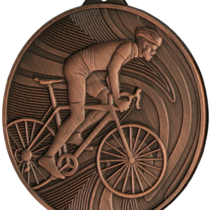 Medal brązowy- kolarstwo - medal stalowy