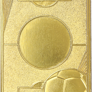Medal złoty - boisko piłkarskie - piłka nożna - medal stalowy