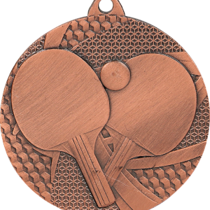 Medal brązowy- tenis stołowy - medal stalowy