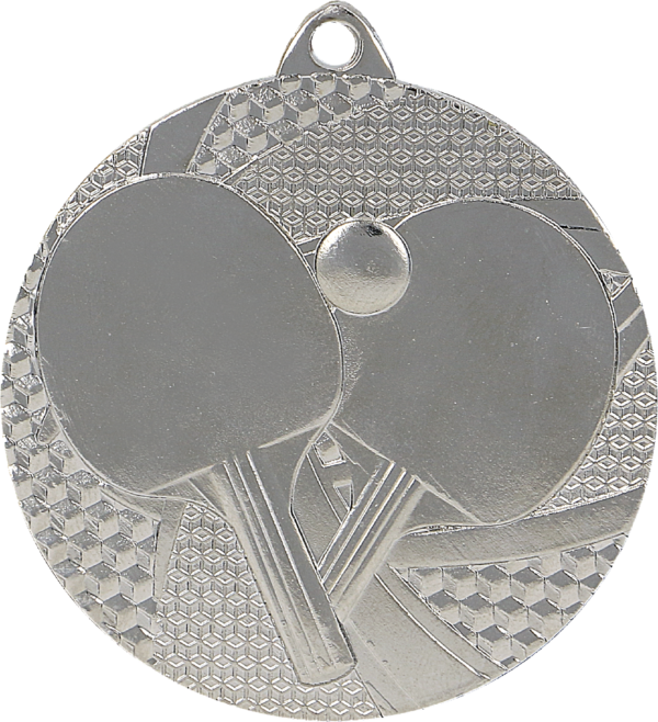 Medal metalowy z grawerowaniem na laminacie