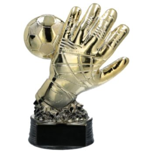 Figurka plastikowa - piłka nożna - bramkarz - rękawica