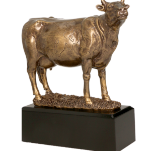 Figurka odlewana - krowa