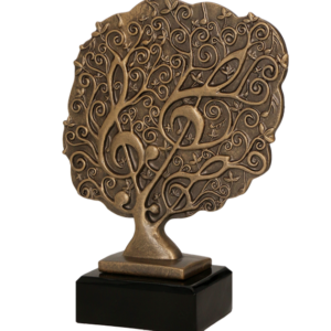 Figurka odlewana - muzyka