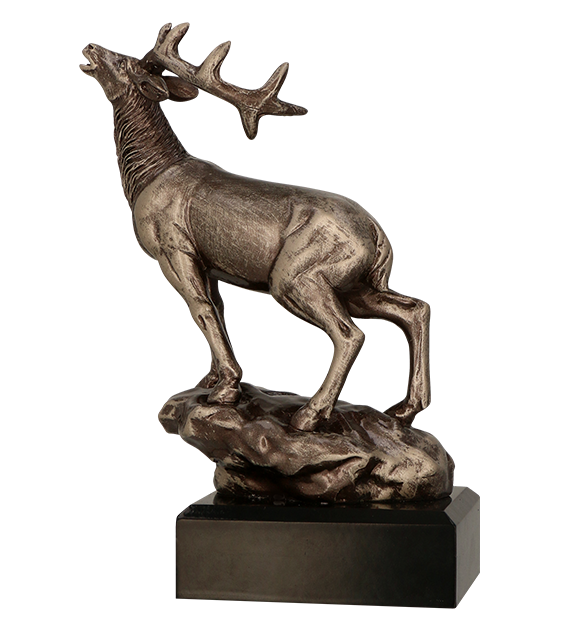 Figurka odlewana - jeleń