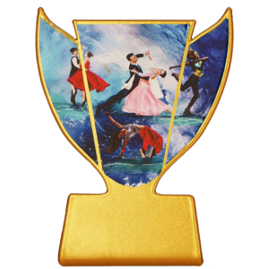 Trofeum metalowe - Taniec