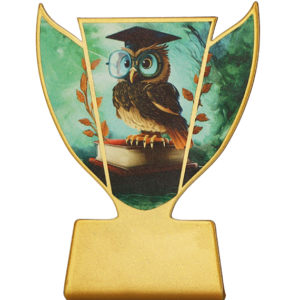 Trofeum metalowe - Szkoła