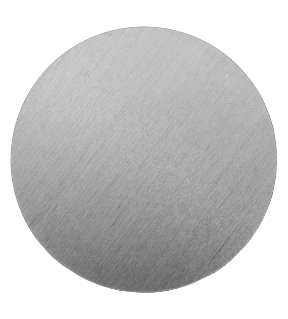 Krążek pod sublimację F.50 - blacha Subligraw - srebrna