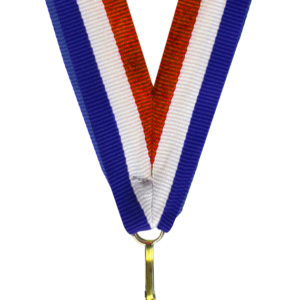 Wstążka 11 mm - czerwono-biało-niebieska