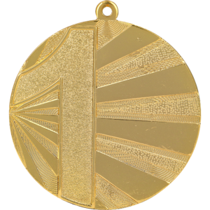 mmc7071_G Medal stalowy zloty pierwsze miejsce